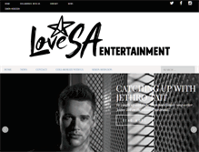 Tablet Screenshot of lovesamusic.co.za